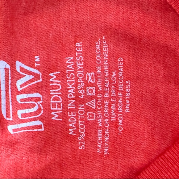 Orange Crush T-Shirt size Medium soft distressed Gen X‎ - Picture 4 of 5